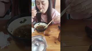 อาหารเรื่องของนับตังค์ตอนจะไปบึงกาฬค่ะ#ก๋วยเตี๋ยวลุงหงอก