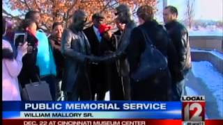 Public memorial service set for William Mallory Sr