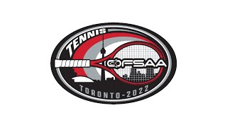 2022 OFSAA Tennis Championships - High School Girls Singles Final