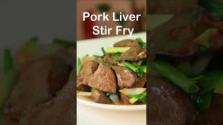 How to Cook Asian Pork Liver | Pork Liver with Scallion​ Stir Fry | Easy and Tasty Pork Liver Recipe