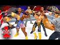 Big E vs Lashley vs Rollins vs Owens - WWE Title Action Figure Match! WWE Day 1