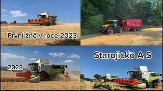 První žně v roce 2023 Starojicko A S