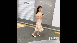 女童洋裝2021新款洋氣夏季中大兒童裝網紅小女孩沙灘雪紡長款裙