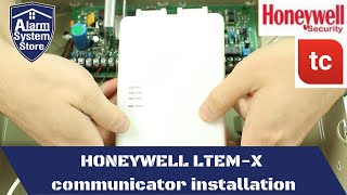 Honeywell LTEM-XV /  LTEM-XA Cellular Communicator Installation