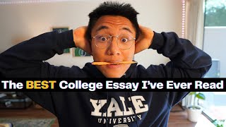 How to Write the 'Challenge' Essay | The BEST Supplemental Essay I've Read!