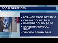 Record high gas prices strike in SoCal on Memorial Day weekend