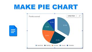 How to Make Pie Chart in Google Docs | Step-by-Step Tutorial