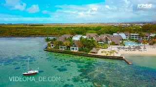 Preskil Island Beach Resort Mauritius Pointe d'Esny Specialised Kiteboarding Spot Kite School DJI