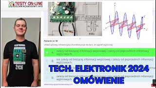 EGZAMIN ELM.5 - Technik Elektronik - Opracowanie testu | omówienie egzaminów zawodowych Rivlo