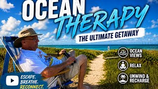 Ocean Therapy Getaway 🌊 Relaxing Florida Beach Escape #floridabeaches #stressrelief