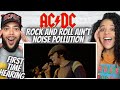 MADE A STATMENT!| FIRST TIME HEARING AC/DC - Rock And Roll Ain't Noise Pollution REACTION