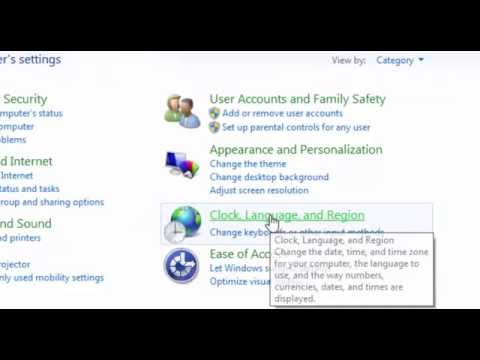 How to change arabic numbers to english numbers in windows 7 ! How to change arabic numbers to english numbers in windows 7 !