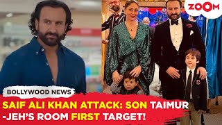 Saif-Kareena's son Taimur-Jeh’s room FIRST Target in Robbery; actor BRAVELY protected Family!