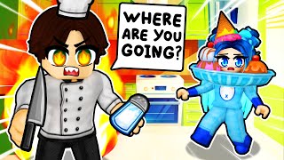 Escaping the EVIL CHEF In Roblox Flee The Facility!