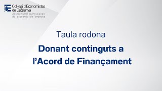 Donant contiguts a l'Acord de Finançament