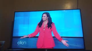 Opening to Ellen guest host Demi