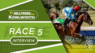 20230207 Hollywoodbets Kenilworth interview Race 5 won by SUMMER NIGHT CITY