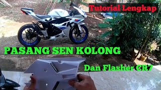 Pasang sen kolong + flasher Gsx r150