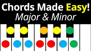 Instantly MEMORIZE All Piano Chords (Major \u0026 Minor) - Piano Tutorial for Beginners