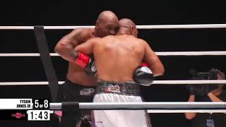 Mike Tyson vs Roy Jones Jr    HIGHLIGHTS