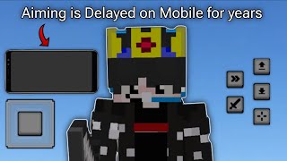 THE MCPE Mobile Input Delay is Unbearable... And need to be FIXED!