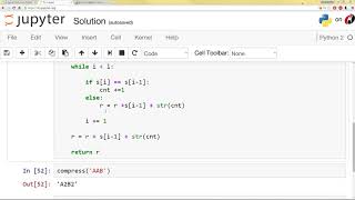 String Compression Interview Problem SOLUTION-24