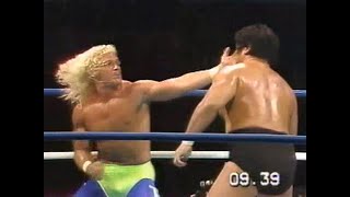 Genichiro Tenryu \u0026 Great Kabuki vs. Jeff Jarrett \u0026 Bob Orton Jr. 10/18/90