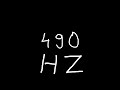 490 hz