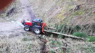 Valtra 8150 Hitech mit 8to Tiger Winde