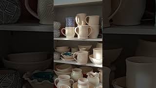 Bisque kiln opening preview- fun pottery