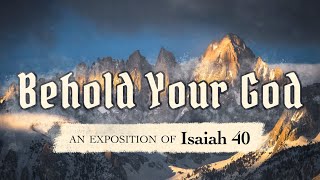 "The Speaking God" | Isaiah 40:1–8