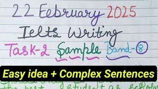 22 February 2025 Ielts Writing Task 2 Sample Band 8 22 February 2025 Ielts Task 2 Review Sofia