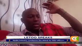 Citizen TV journalist Stephen Letoo speaks out on JKIA assault