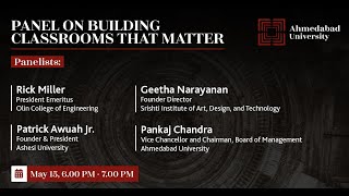 Ahmedabad Learning Dialogues | Panel discussion on ‘Building Classrooms That Matter’