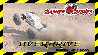 Arrma Kraton 6s EXB extreme bash session, test unbreakable body OVERDRIVE