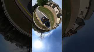 900 Hp Jeep Track Hawk 360 POV View 😳😳😳 ( Sounds Amazing ) #Shorts #disrepect