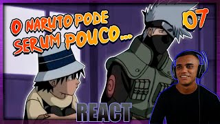 REACT - Malandragem Ninja - Episódio 7: O NARUTO PODE SER UM POUCO...