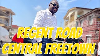 FREETOWN SIERRA LEONE🇸🇱 TOUR OF REGENT ROAD 2024