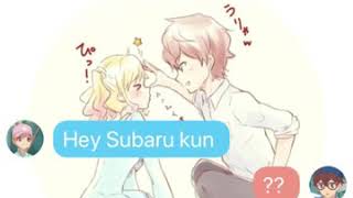 Aikatsu Star Yume X Subaru I Don T Love You Part 3 Texting