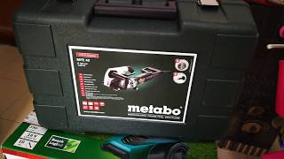 Unpacking / unboxing wall chaser Metabo MFE 40 604040500