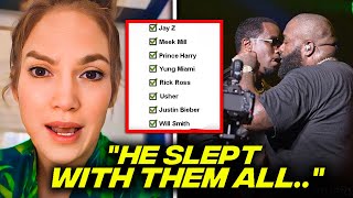 Jennifer Lopez EXPOSES The List of Celebrities Diddy SLEPT With..