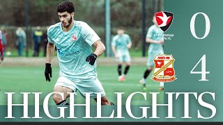 Match Highlights: Cheltenham Town Academy vs Swindon Town Academy