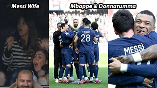 PSG players & fan's Reactions to Messi's freekick goal vs Lille