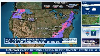 Multiple Deaths Reported from Winter Storm Hitting the US; +6K Flight Delays, 3K Cancellations