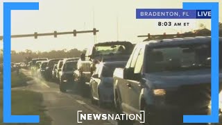 Hours-long wait for fuel at Florida gas station amid post-Milton shortage | Morning in America