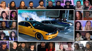 Brian and Dom Night Street Race | Fast and Furious (2009) Reaction Mashup