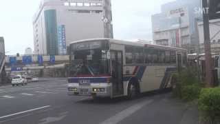 【3DFHD】茨城交通 H4年式 1614 2(NISSAN UA) 水戸駅北口BT