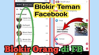 Cara Memblokir Pertemanan di Facebook | Tutorial Blokir Teman FB