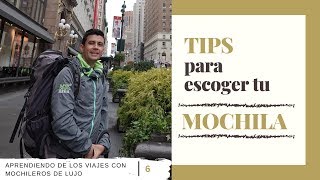 Lo que debes saber antes de comprar una mochila de mochileros