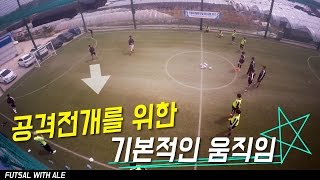 축구IQ 상위 5%만 이해할 수 있는 전술..?? - Futsal with Ale 5화ㅣ GoAle Football